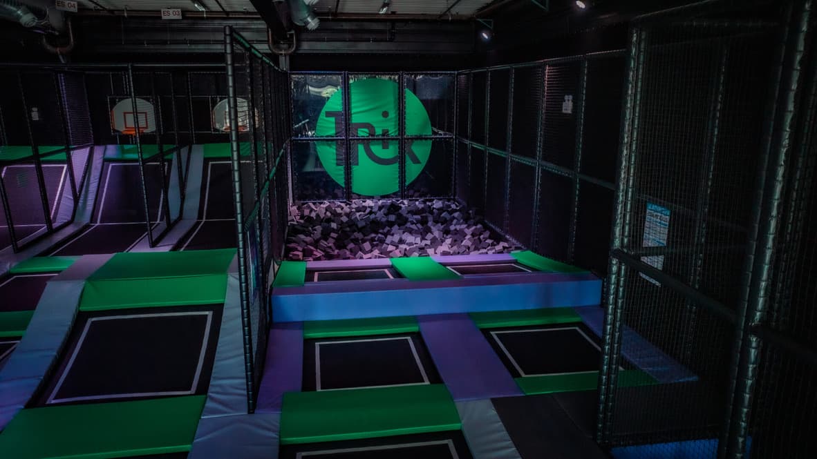 Complete Trampoline Park 784 m² + Large Soft Play — photo 1