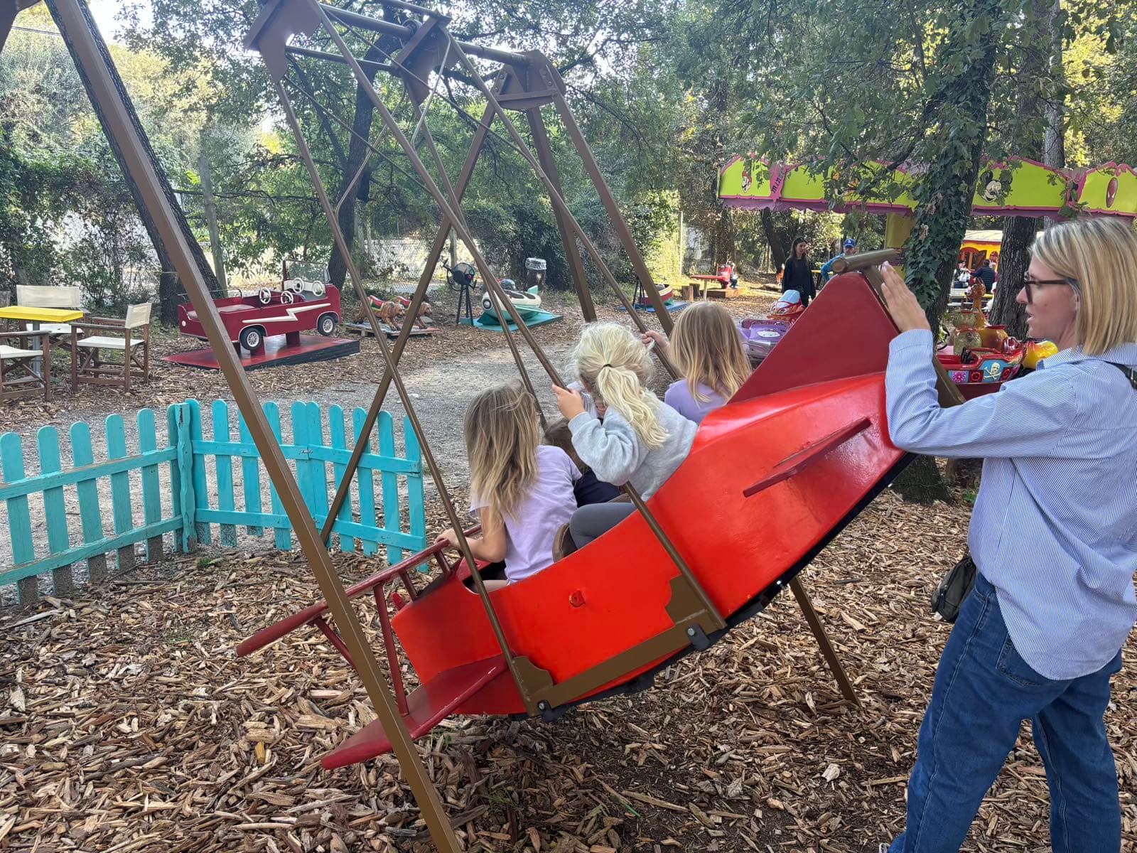 "Airplane" Swing – 2-Seater – Retro and Fun Design